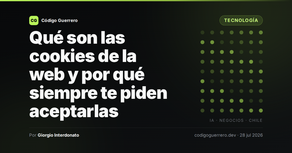Qué son las cookies de la web y por qué siempre te piden aceptarlas
