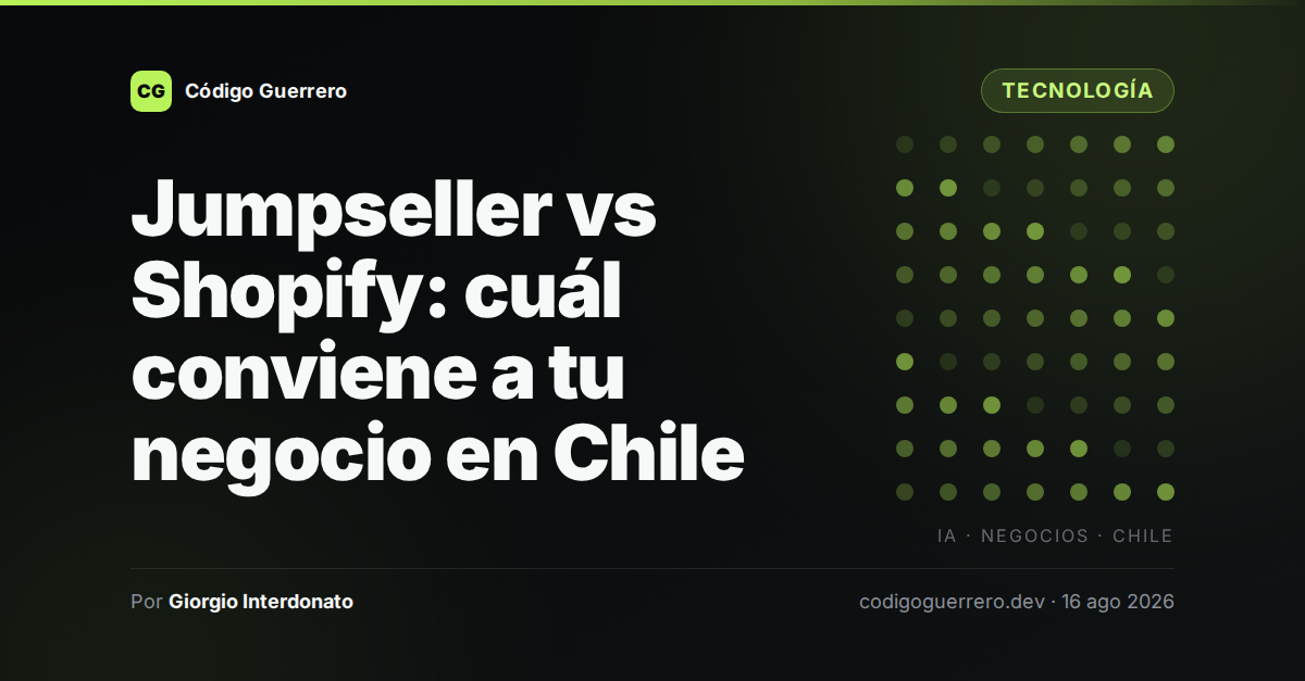 Jumpseller vs Shopify: cuál conviene en Chile